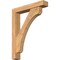 Ekena Millwork Legacy Block Smooth Bracket w/ Offset Brace, Western Red Cedar, 5 1/2"W x 30"D x 38"H BKT0604X30X38LEC05SWR - alternate 1